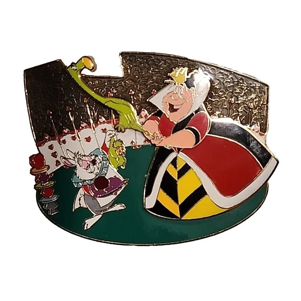 Disney Alice in Wonderland‎ Queen of Hearts WDI Cast Flamingo LE 250 Pin 132029
